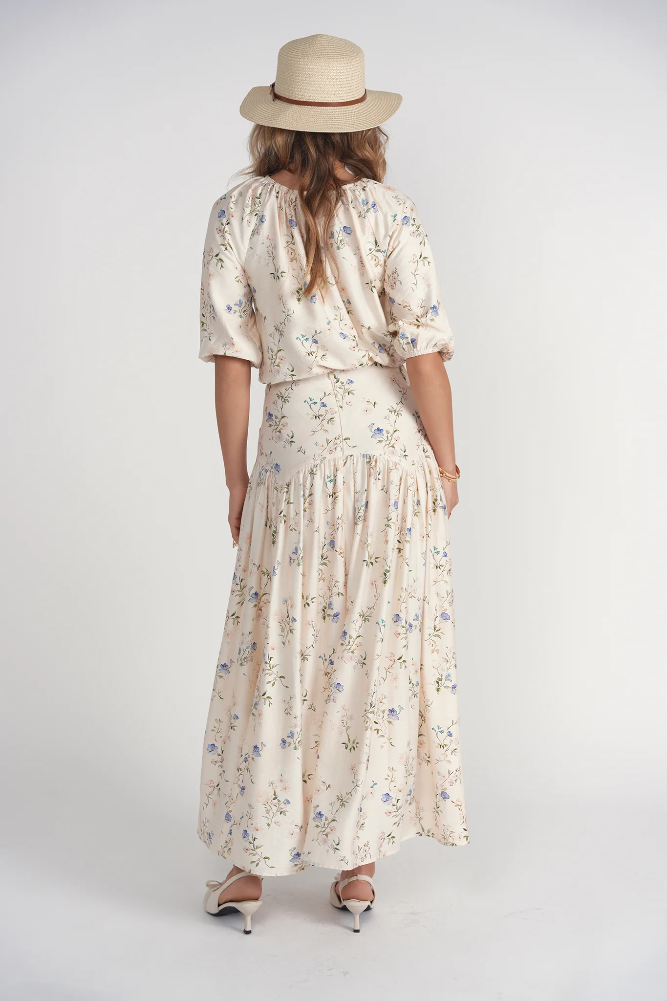 Belle Top- Cream Floral - Image 4