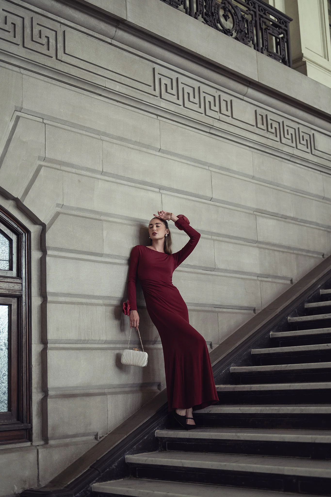 Fay Maxi- Cherry Lacquer - Image 3