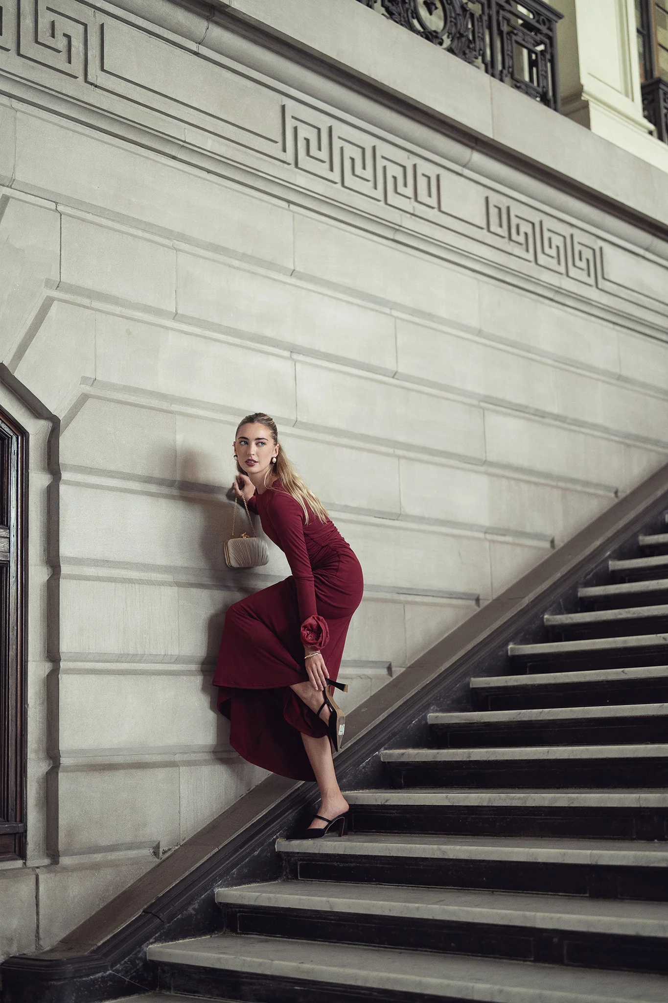 Fay Maxi- Cherry Lacquer - Image 5