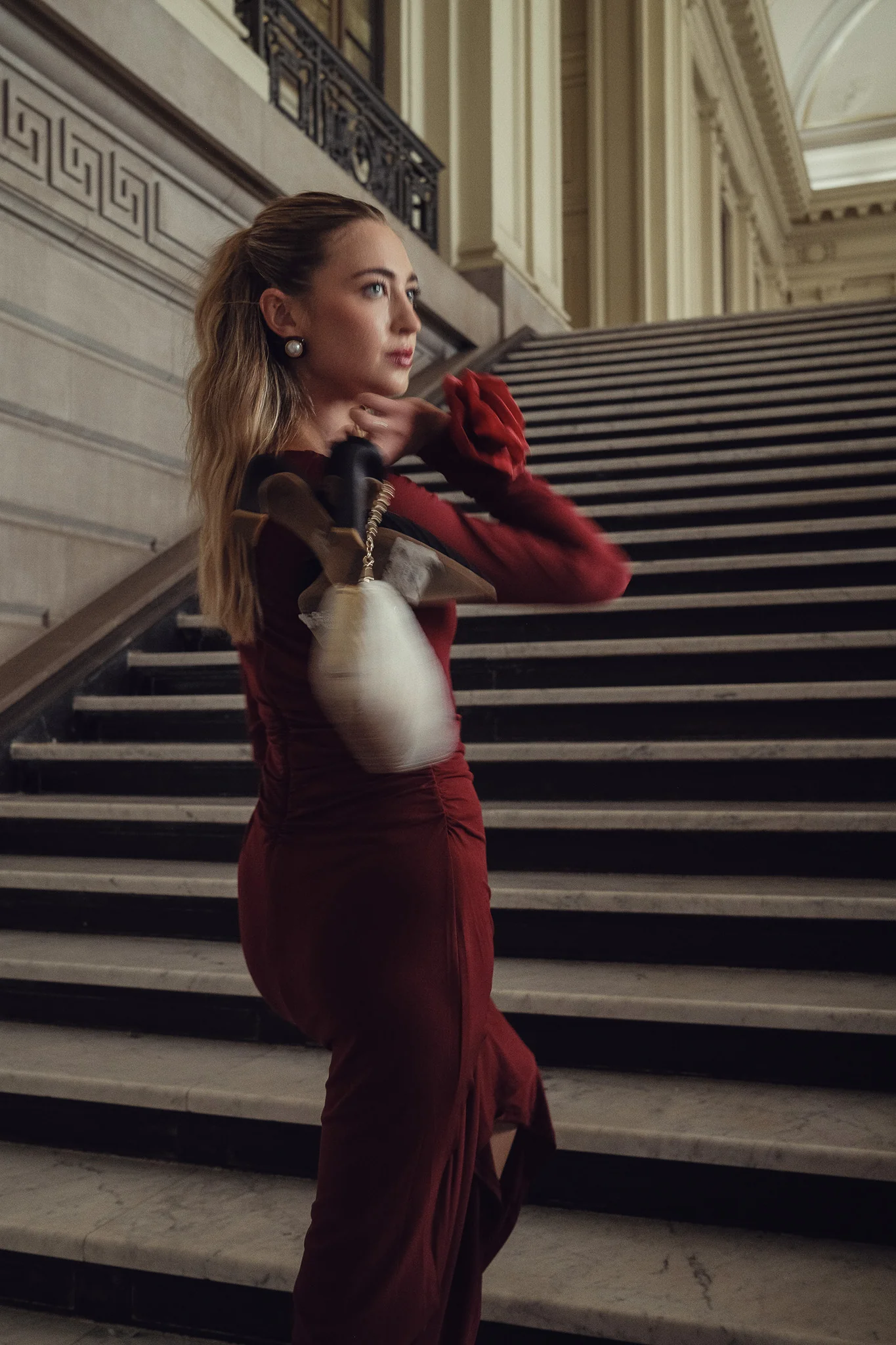 Fay Maxi- Cherry Lacquer - Image 7