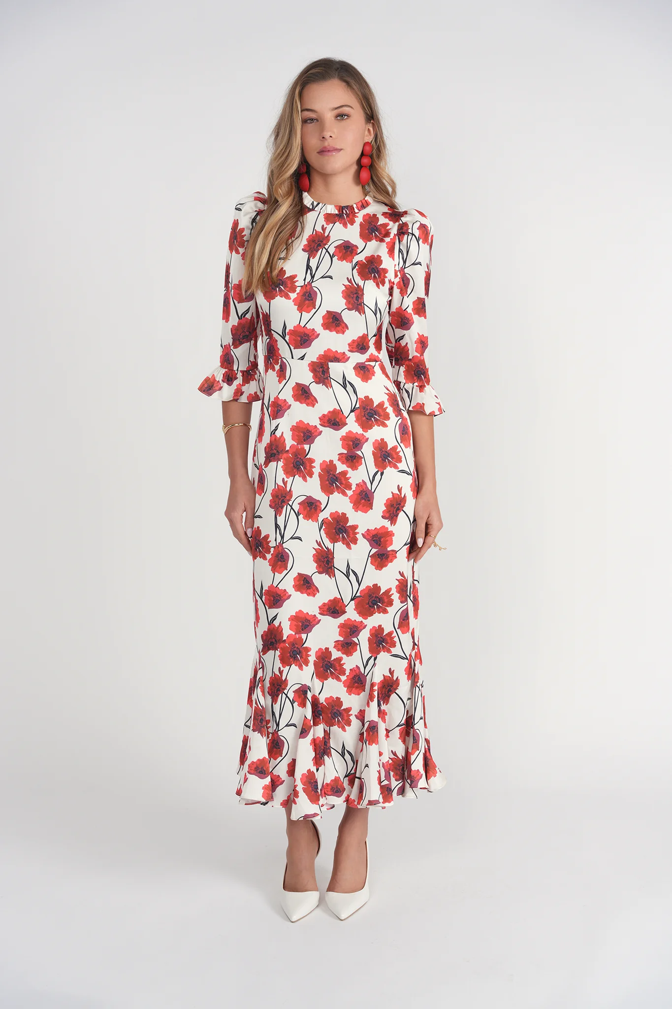 Shiri Dress- Poppies - Image 3