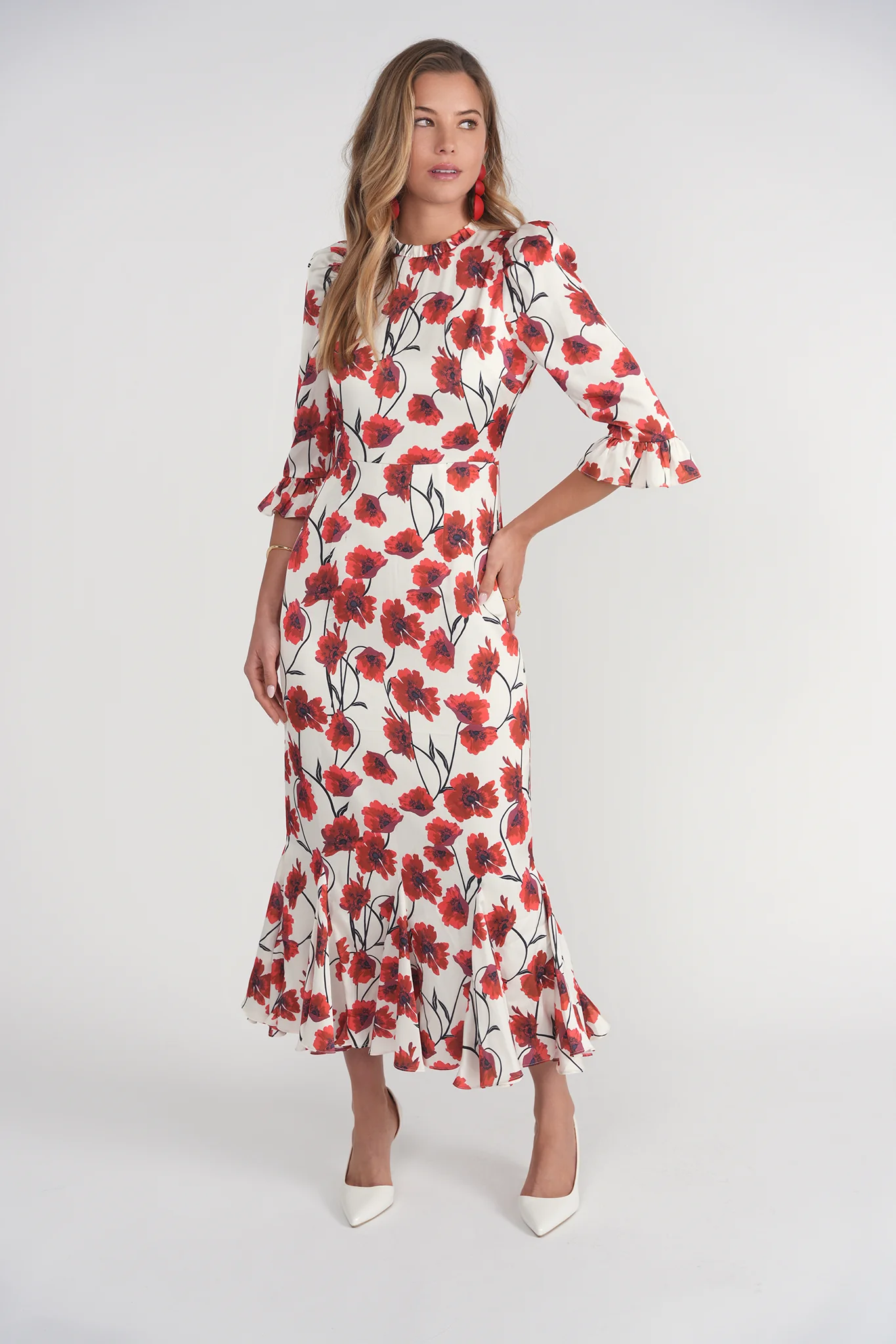 Shiri Dress- Poppies - Image 4