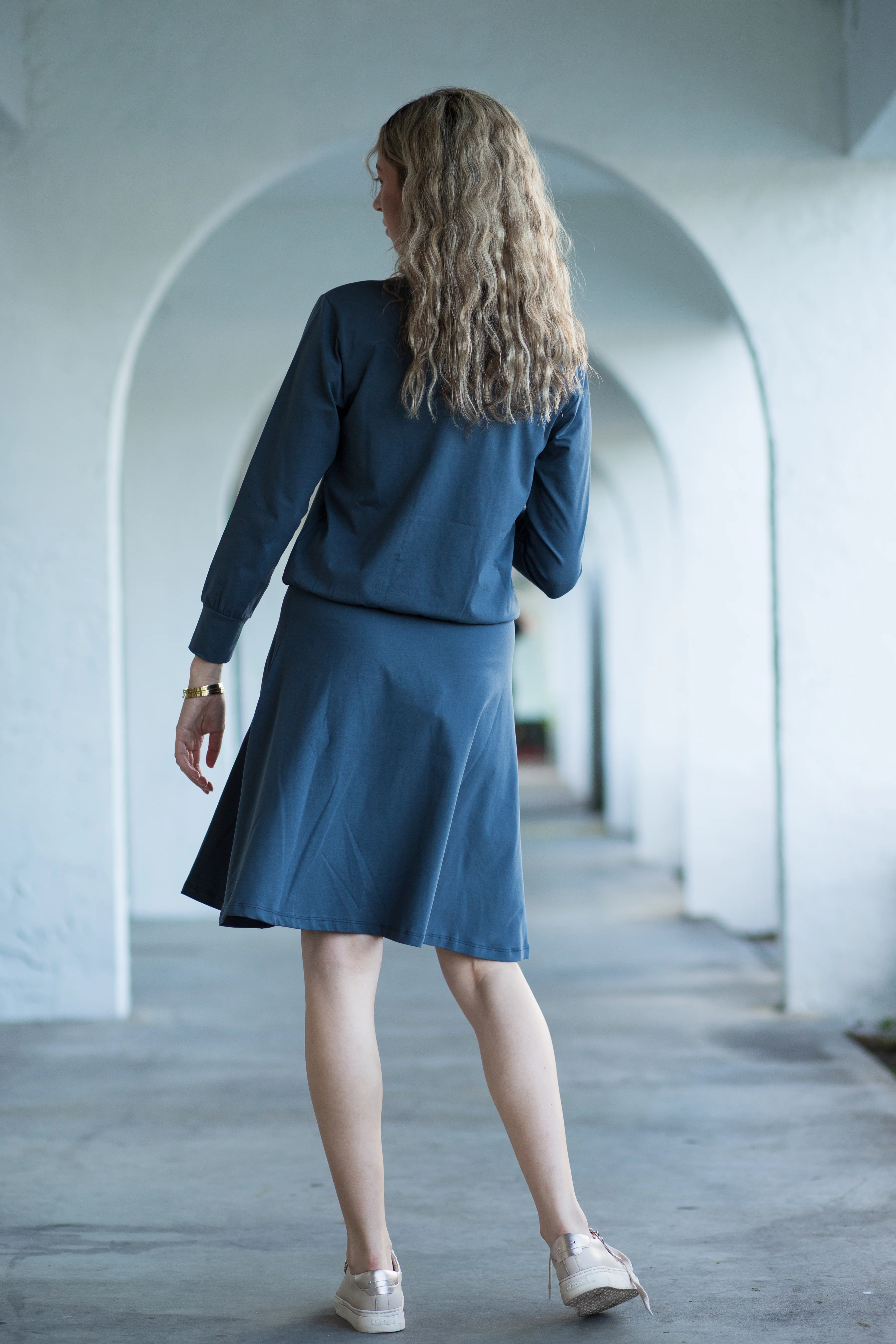 Sweatshirt Tee- Slate - Image 5