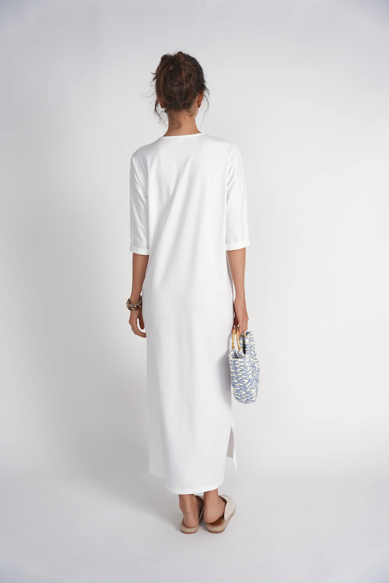 T-shirt Midi Dress- St Tropez - Image 7